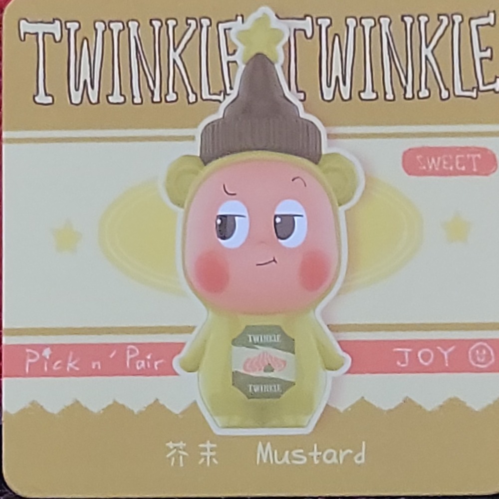 Twinkle Twinkle Create Your Taste Series - Mustard Character Confirmed.